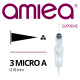 AMIEA - Cartridges - Supreme - 3 Micro - 0,18 mm - 15 pcs/pack
