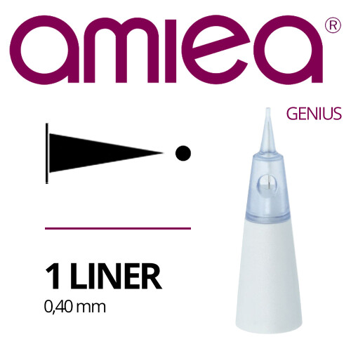 AMIEA - Cartridges - Genius - 1 Liner - 0,40 mm - 10 pcs/pack