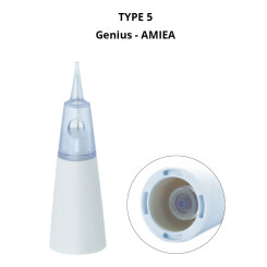 AMIEA - Cartridges - Genius - 5 Shader - 0,30 mm - 10 stuks/verpakking