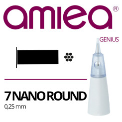 AMIEA - Cartridges - Genius - 7 Nano Round - 0,25 mm - 10 stuks/verpakking