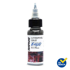 Radiant Colors - Evolved - Tattoo Ink - Liverpool Gray 30 ml