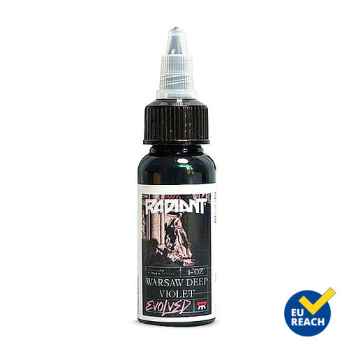 Radiant Colors - Evolved - Tattoo Farbe - Warsaw Deep Violet 30 ml