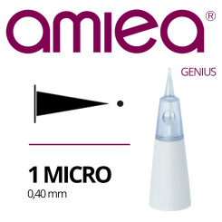 AMIEA - Cartridges - Genius - Flow 1 Micro - 0,40 mm - 10 stuks/verpakking