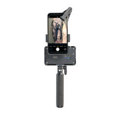 SNIPER - LED light with cell phone holder and lens