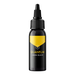 QUANTUM - Gold Label - Tatoeage Inkt - Lining Black 30 ml