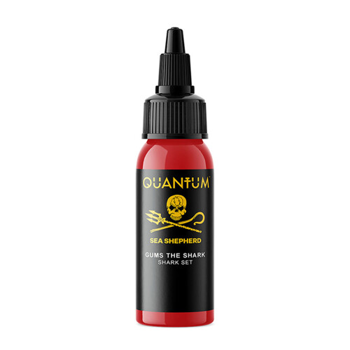 QUANTUM - Gold Label - Sea Shepherd - Shark Set - Tatoeage Inkt - Gums The Shark 30 ml