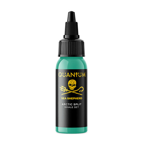 QUANTUM - Gold Label - Sea Shepherd - Whale Set - Tattoo Farbe - Arctic Split 30 ml