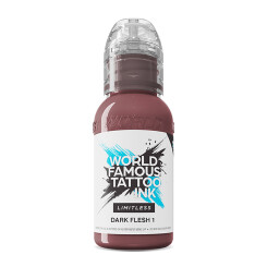 World Famous Limitless - Tattoo Farbe - Dark Flesh 1 30 ml