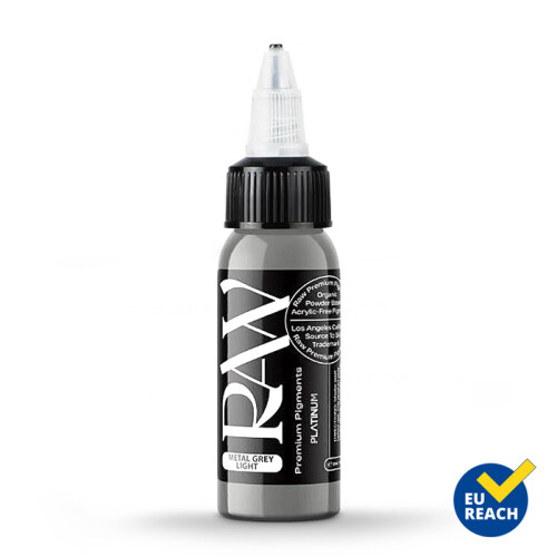RAW - Platinum - Tatoeage Inkt - Metal Grey Light 30 ml
