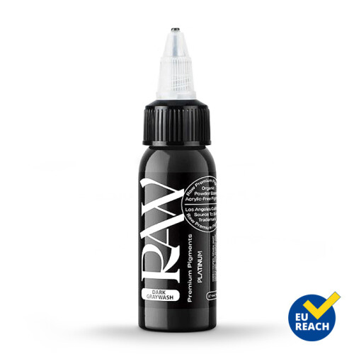 RAW - Platinum - Tatoeage Inkt - Graywash Dark 30 ml