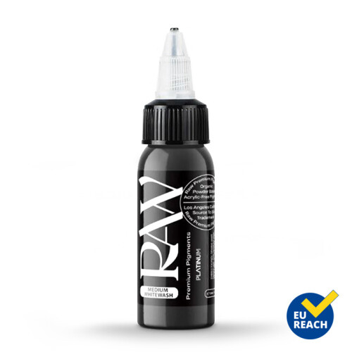 RAW - Platinum - Tatoeage Inkt - Whitewash Medium 30 ml