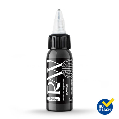 RAW - Platinum - Tatoeage Inkt - Whitewash Dark 30 ml