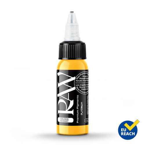 RAW - Platinum - Tatoeage Inkt  - Golden Nugget 30 ml