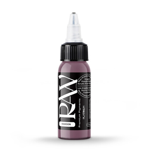 RAW - Platinum - Tattoo Farbe - Maroon 30 ml