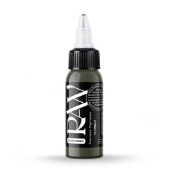 RAW - Platinum - Tattoo Ink - Gator Green 30 ml