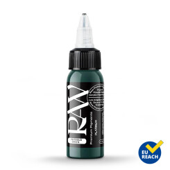 RAW - Platinum - Tattoo Ink - Phthalo Green 30 ml