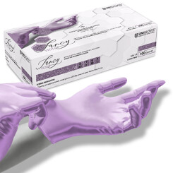 UNIGLOVES - Nitril - Examination Gloves - Fancy Violet M