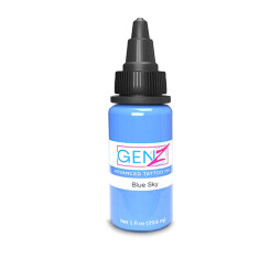 INTENZE INK - GEN-Z - Tatoeage Inkt - Blue Sky 29,6 ml