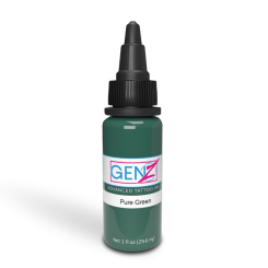 INTENZE INK - GEN-Z - Tattoo Ink - Pure Green 29,6 ml