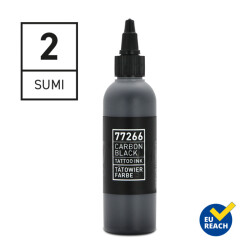 CARBON BLACK - REINVENTED - Tattoo Ink - Sumi 2 - 100 ml
