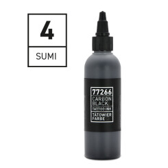 CARBON BLACK - REINVENTED - Tattoo Ink - Sumi 4 - 100 ml