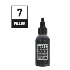 CARBON BLACK - REINVENTED - Tatoeage Inkt - Filler 7 - 50 ml