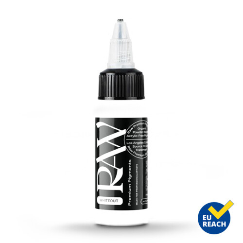 RAW - Platinum - Tatoeage Inkt - Whiteout 30 ml