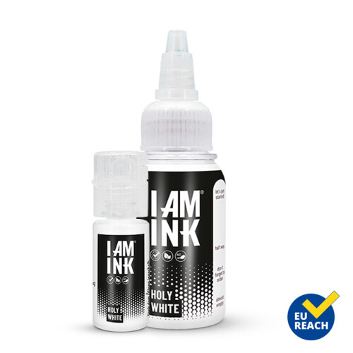 I AM INK - Tatoeage Inkt - True Pigments - Holy White