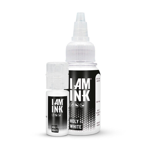 I AM INK - Tattoo Ink - True Pigments - Holy White