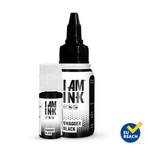 I AM INK - Tattoo Ink - True Pigments - Swagger Black
