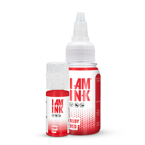 I AM INK - Tattoo Farbe - True Pigments - Ruby Red