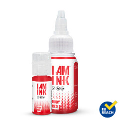 I AM INK - Tattoo Ink - True Pigments - Ruby Red