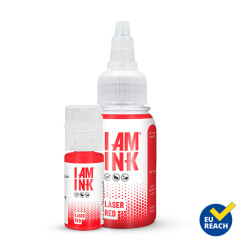 I AM INK - Tattoo Farbe - True Pigments - Laser Red