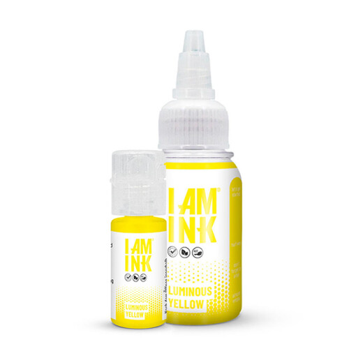 I AM INK - Tattoo Ink - True Pigments - Luminous Yellow