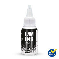 I AM INK - Tattoo Farbe - True Pigments - Holy White 30 ml