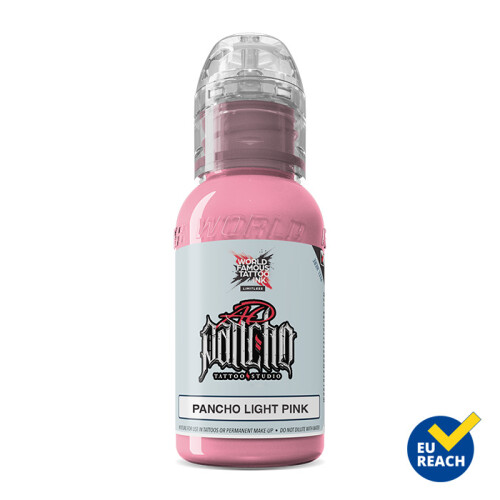 World Famous Limitless - Tatoeage Inkt - Pancho Light Pink 30 ml