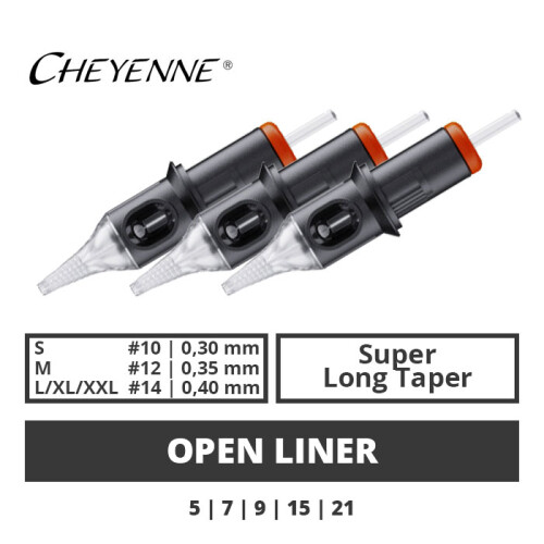 CHEYENNE - Capillary Cartridges - Open Liner SLT