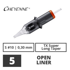 CHEYENNE - Capillary Cartridges - S | 5 Open Liner 0,30 SLT