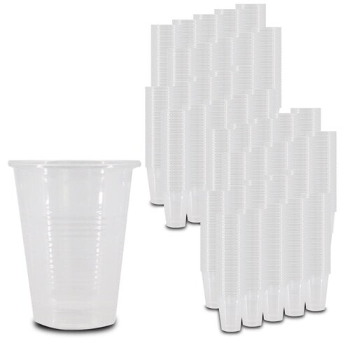 Mouth Rinsing Cup - Disposable Cup 180 ml 2000 Pcs/Pack - Transparent