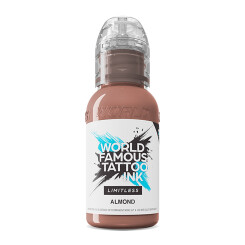 World Famous Limitless - Tatoeage Inkt - Almond 30 ml