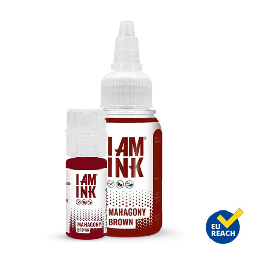 I AM INK - Tatoeage Inkt - True Pigments - Mahagony Brown
