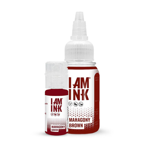 I AM INK - Tatoeage Inkt - True Pigments - Mahagony Brown