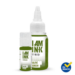 I AM INK - Tattoo Farbe - True Pigments - Olive Green