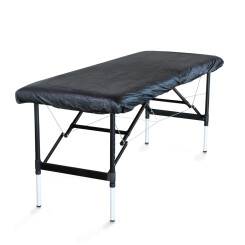 Treatment chair cover - Black - 210 cm x 90 cm - 100 pcs/box