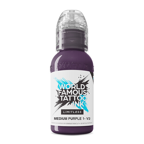 World Famous Limitless - Tattoo Farbe - Medium Purple 1 v2 30 ml