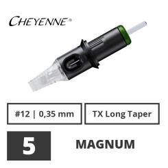 CHEYENNE - Capillary Cartridges - 5 Magnum TX - 0,35 LT -...