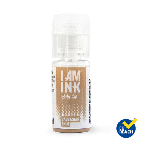 I AM INK - Tatoeage Inkt - True Pigments - Caucasian Skin 10 ml