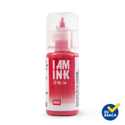 I AM INK - Tattoo Farbe - True Pigments - Rose 10 ml