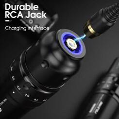 DRAGONHAWK - Wireless Tatoeage Pen - Mast Fold Pro - Zwart - 2x Batterij