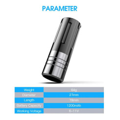 DRAGONHAWK - Wireless Tatoeage Pen - Mast Nano